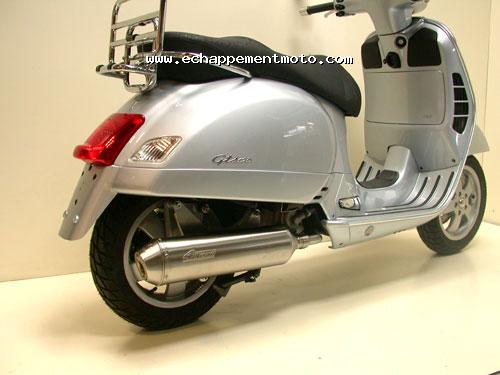 echappement moto PIAGGIO VESPA GTS GTV 125 leovince